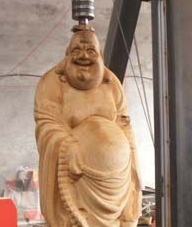 三維立體立式木工雕刻機 佛像